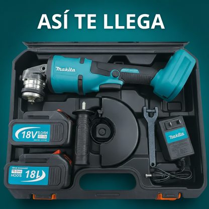 Pulidora Alta Precisón Mkt 18v + 2 Discos de Corte + Maletín