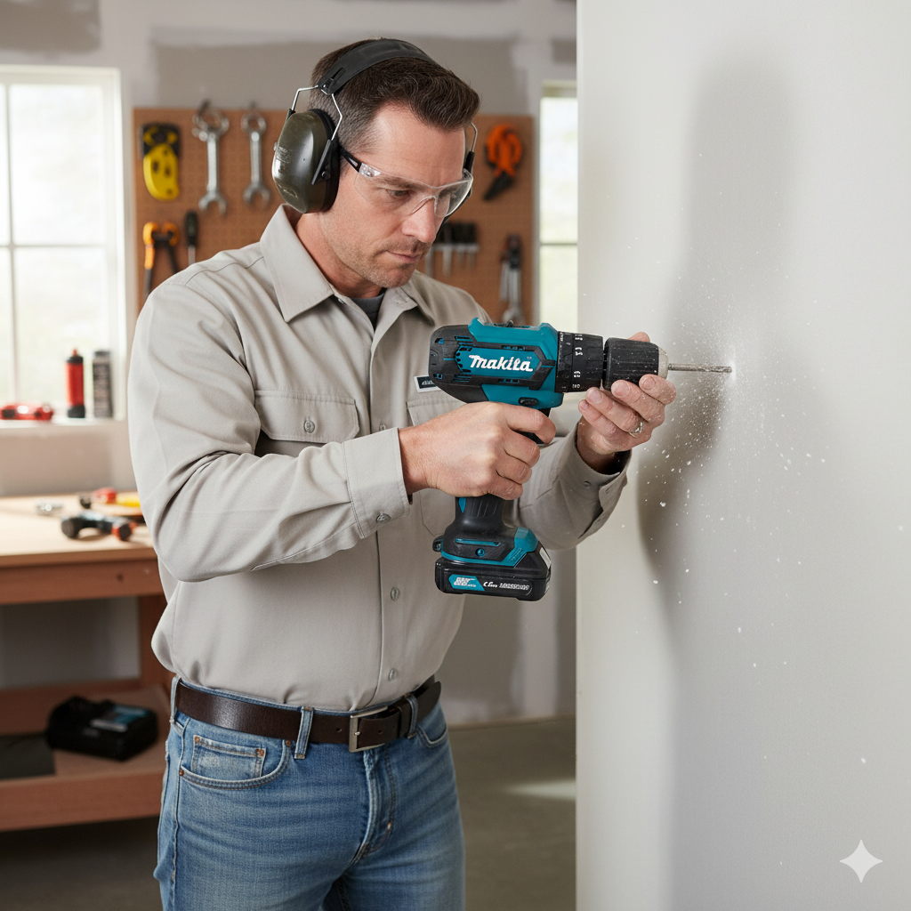 Taladro Inalámbrico con Percutor + 36V + Maletín