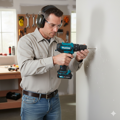 Taladro Inalámbrico con Percutor + 36V + Maletín