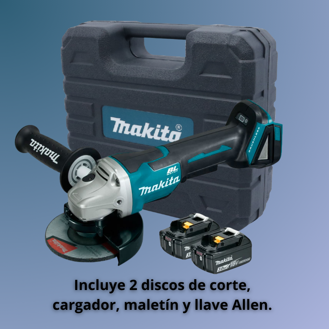 Pulidora Alta Precisón Mkt 18v + 2 Discos de Corte + Maletín